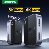 מתג מתאם להחלפת HDMI עם 2 יציאות מבית Ugreen